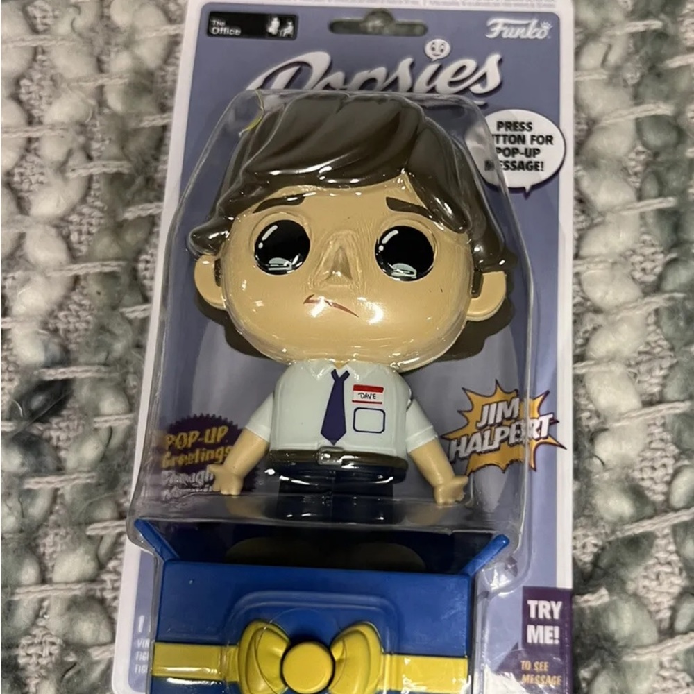Funko Popsies Jim Halpert The Office. I Only Slack Off When Things Are Good. 16